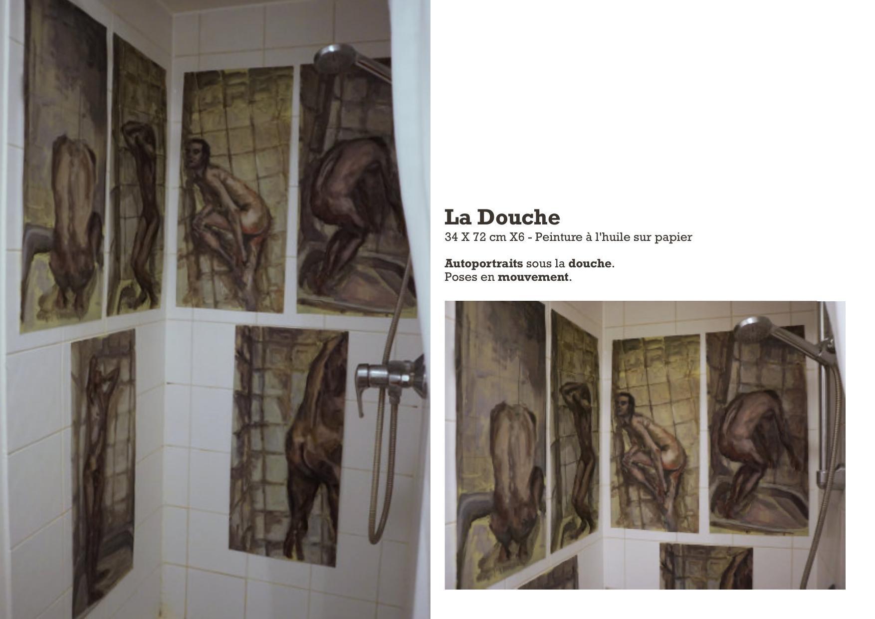 La Douche — Autoportraits